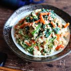 【お惣菜屋さんの味！ほうれん草の白和え】レンジで簡単