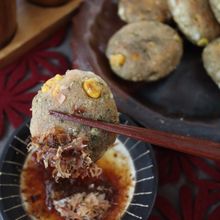 混合出汁香る!豆腐とはんぺんのふんわり揚げ