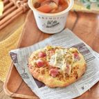 焼き立てまで30分♪ゴロっとベーコンのホケミパン