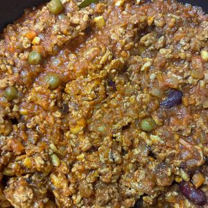 kanaの作ってみた!投稿(豚とひよこ豆のキーマカレー)