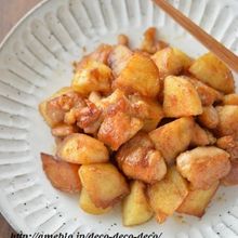 みんな大好き甘辛味*鶏肉とじゃがいものはちみつバター醤油