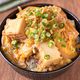 ワンパン10分♪お肉なしで大満足◎【とろたま厚揚げ丼】