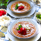 バゲット不使用～シャキシャキ野菜ガスパチョ