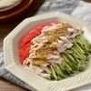 お家で手軽に♪【絶品ごまだれ！バンバンジー 棒棒鶏】