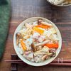 【鶏肉としめじの炊き込みご飯】だし香る！の工程3