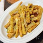 【スパイシーチーズカレーごぼう】ビールに最高！手が止まらない