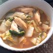 めっちゃ身体温まる♡白菜と手羽中のピリ辛うま煮