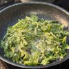 【春菊と海苔のチヂミ】ひと口でクセになる♡外カリッと香り抜群の工程2