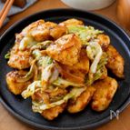 『鶏むね肉とキャベツの回鍋肉風炒め』むね肉でヘルシー☆簡単♪