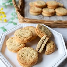 ザクザク食感！米粉と全粒粉のチョコサンドクッキー