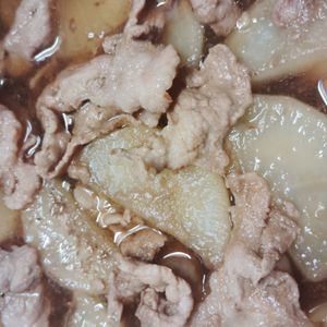 モモの作ってみた!投稿(味染み大根じゅわっと美味しい♡【豚バラ大根の煮物】)