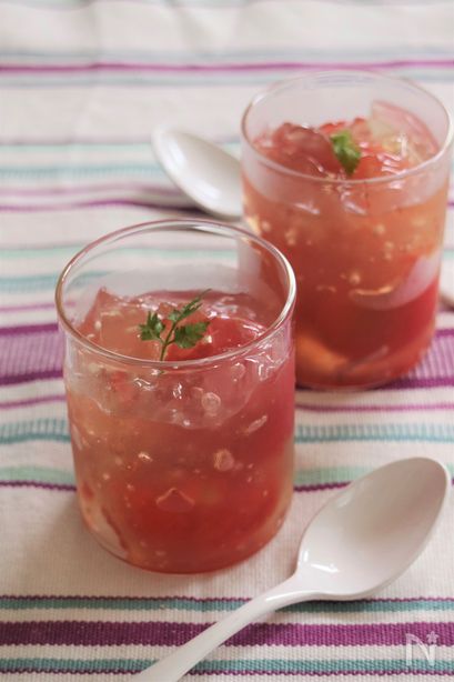 ミニトマトのハニージュレ