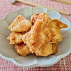 【ジンジャーチキン】鶏むね肉がしっとり美味しい！