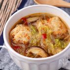 白菜とごろごろ肉団子の贅沢うま辛スープ