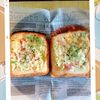 チョロリスの作ってみた!投稿(【長ねぎあったら!】コンソメ味のねぎベーコンチーズトースト)