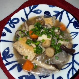 紫陽花の作ってみた!投稿(根菜満載☆芯まで温まる、ぬっぺ汁！【長崎県郷土料理】)