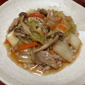 りんごの作ってみた!投稿(【天才的に旨い♡白菜と豚こま肉のとろみ煮】とろっとご飯が進む)
