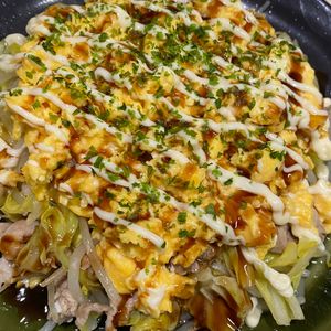 705の作ってみた!投稿(包まない！ズボラ美味しい♡『とん平焼き風豚たま炒め』)