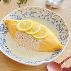 爽やかな美味しさ♩レモンクリームオムライス