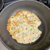ごんべすの作ってみた!投稿(カニかま豆腐のもちもちお焼き【#簡単#ヘルシー#おつまみ】)
