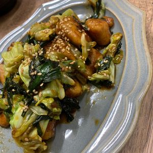 りりぃの作ってみた!投稿(ワンパン10分!【鶏肉とキャベツのスタミナ炒め】)