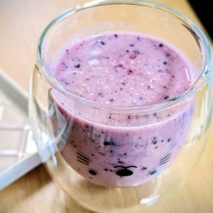 まゆのの作ってみた!投稿(ごくごく飲めちゃう。甘酒ラッシー。)