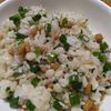 ももの作ってみた!投稿(栄養たっぷり！しらす大葉納豆ごはん)