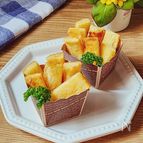 パンの耳が美味しくなる！ガーリック入りバタートースト