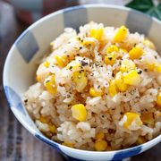 バター醤油香る♡とうもろこしの炊き込みご飯【#炊飯器】