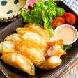 【えびとはんぺんの揚げ餃子】揚げたて最高な美味しさ♡