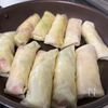 揚げ焼きでジューシー【豚キャベ春巻き】の工程4