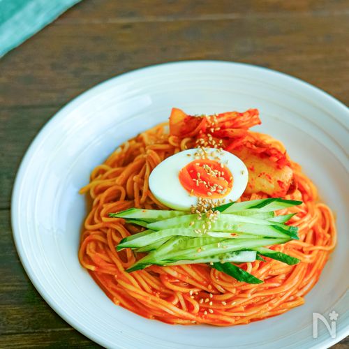 そうめんで本格ビビン麺