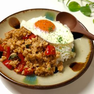 とのちゃまの作ってみた!投稿(本格タイ料理☆ガパオライス)
