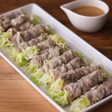 ごまダレ肉巻きキャベツ