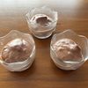 こむぎの作ってみた!投稿(バナナチョコプリン【砂糖・ゼラチンなし】)