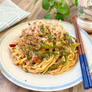 のりのり🐾🎀🤍の作ってみた!投稿(シンプルな☆ソース焼きそば☆)