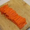 【にんじんの塩きんぴら】レンジで簡単!お弁当の作り置き♪の工程1