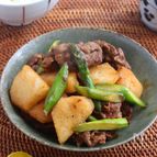 ごはん泥棒！長芋と牛肉のほくほく炒め