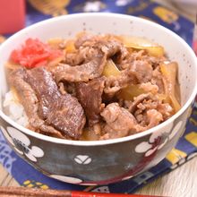 すき焼き用の牛肉で♪正統派牛丼