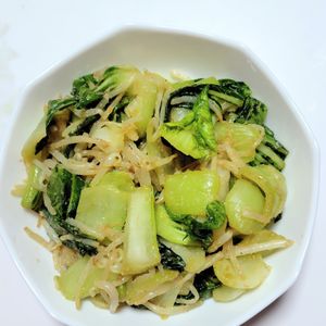ふうかの作ってみた!投稿(こんな食べ方あったんだ！【チンゲン菜の中華ごまあえ】)