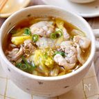 また作って！が聞ける♡『生姜薫る豚こまと白菜のうま味スープ』