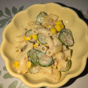 KUMIKOの作ってみた!投稿(【味見が止まらない！】きゅうりと鰹節のマカロニサラダ)