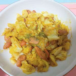 milkの作ってみた!投稿(【驚きの旨さ！キャベツとウインナーのカレーマヨ】お弁当にも♪)