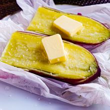 塩バターで甘さ引き立てる【フライパンで蒸すサツマイモ】