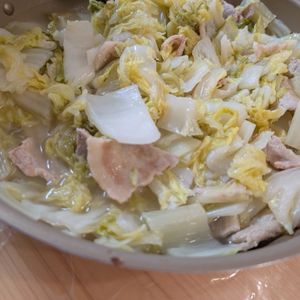 NYの作ってみた!投稿(とろうま♡【白菜と豚肉の旨塩煮】)