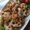 アキの作ってみた!投稿(カリカリ♡サバれんこんのしょうが香味だれ【#揚げない】)