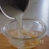 【おうちカフェ】米粉のまるごと桃タルトの工程2