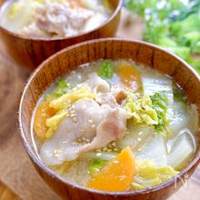 栄養もボリュームも♪あったか「豚汁」バリエ