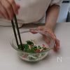 レンジで簡単♪ピーマンとカニカマの麺つゆ和えの工程3