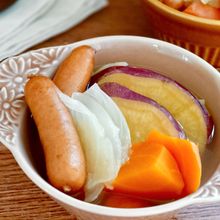 かぜ予防に♡おだし香る和風ポトフ【かんたん10分・栄養◎】